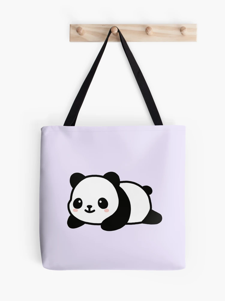 Tote bag panda sale