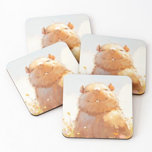 Item preview, Squishy Relaxed Capybara designed and sold by AshiraCreations.