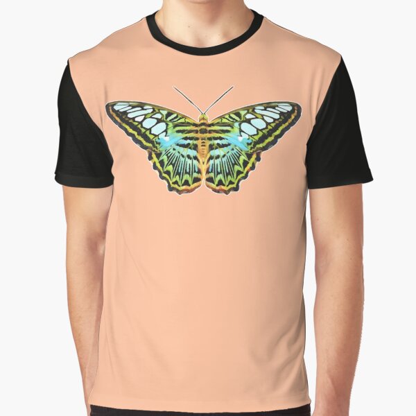 Item preview, Iridescent Blue Clipper - Natural designed and sold by QS-Publishing.