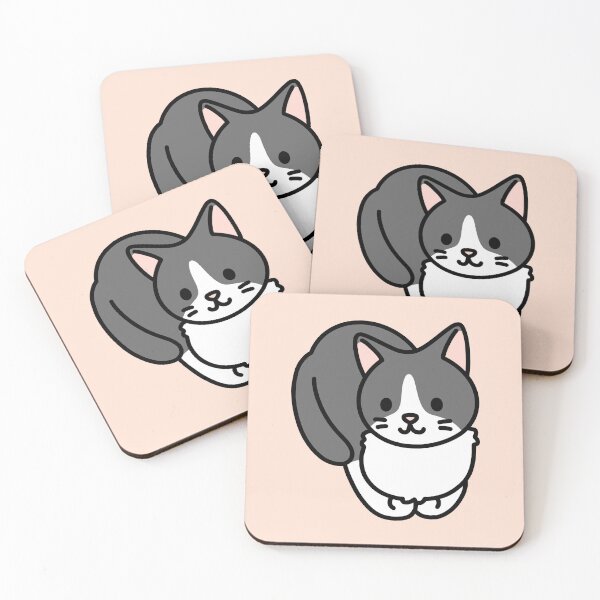 Item preview, Tuxedo Cat designed and sold by littlemandyart.