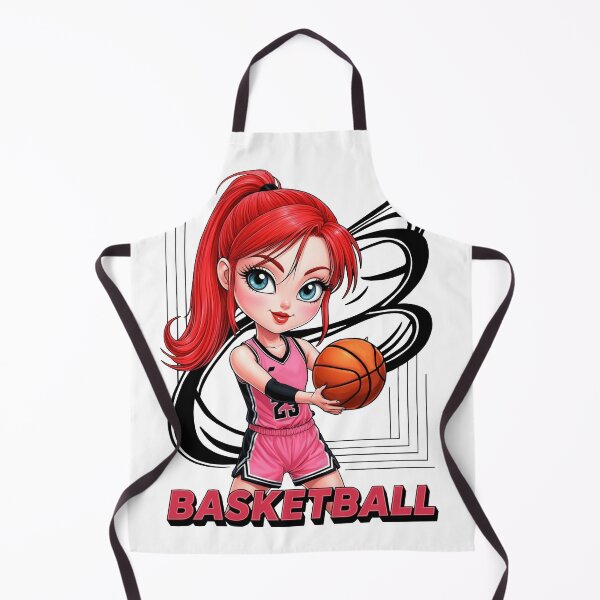 Item preview, Girl playing basketball, anime designed and sold by JonelleTshirts.