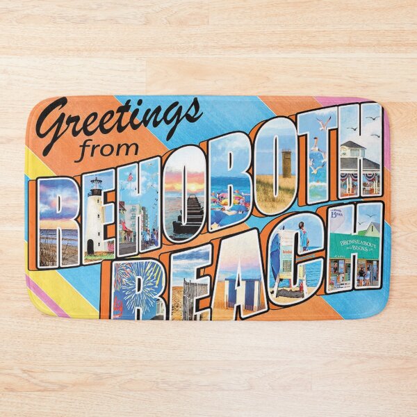 Item preview, Greetings From Rehoboth Beach designed and sold by Maddie OMalley.