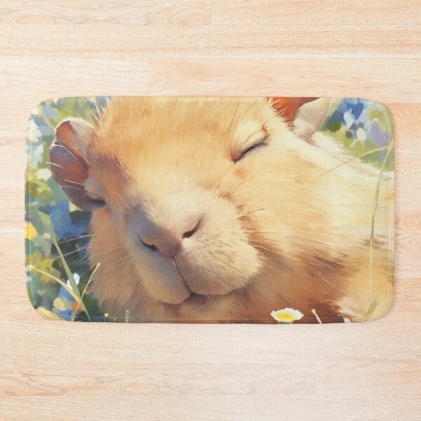 Item preview, Capybara Peaceful Nap designed and sold by AshiraCreations.