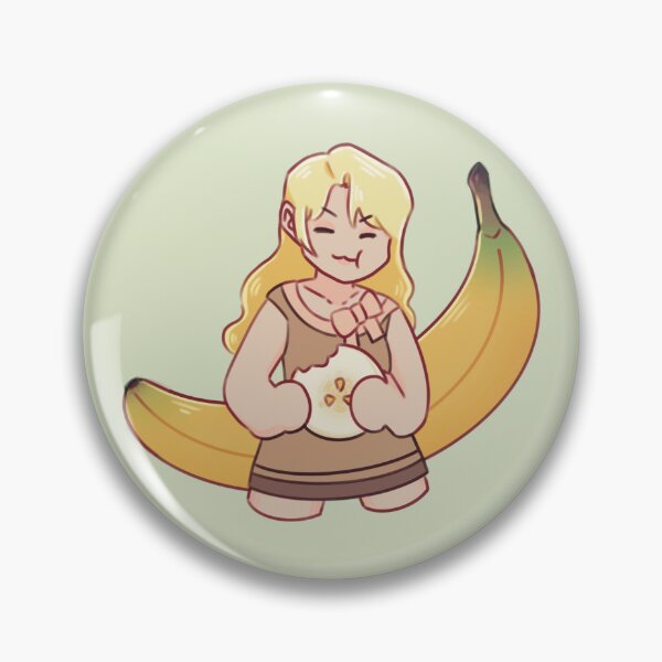 Artikelvorschau, Rika Banane Chibi entworfen und verkauft von lemoncitruszest.