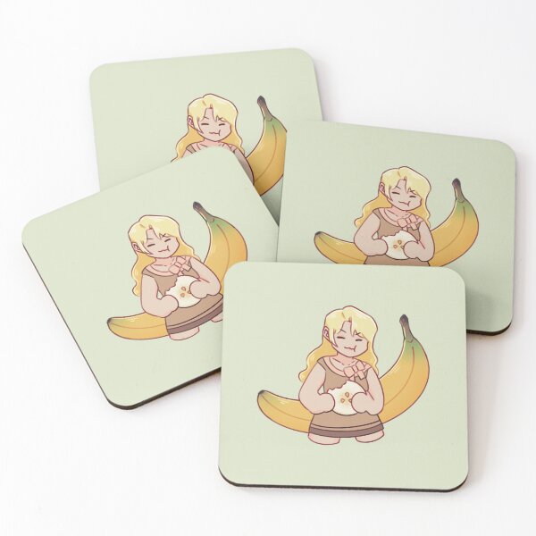 Artikelvorschau, Rika Banane Chibi entworfen und verkauft von lemoncitruszest.
