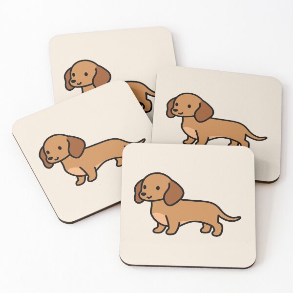 Item preview, Red Dachshund designed and sold by littlemandyart.