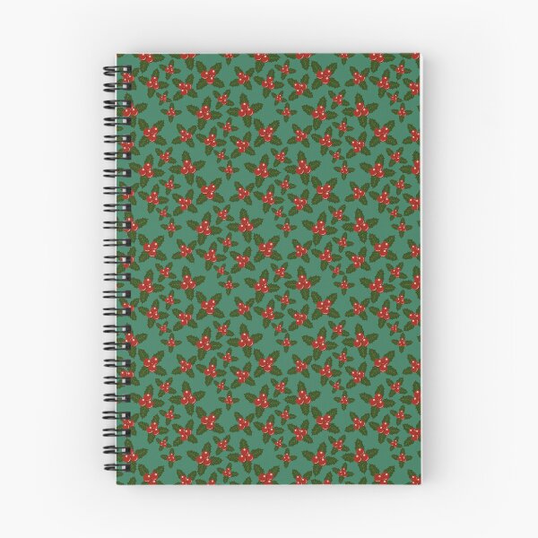 Item preview, Holly Berries on Green: Festive Berry Pattern designed and sold by XanderWitch Creative.