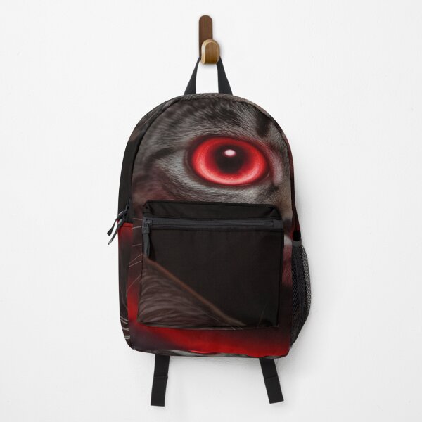 Item preview, Hypnotic Cat with Glowing Red Eyes – Mysterious Animal Art designed and sold by Tekumart.