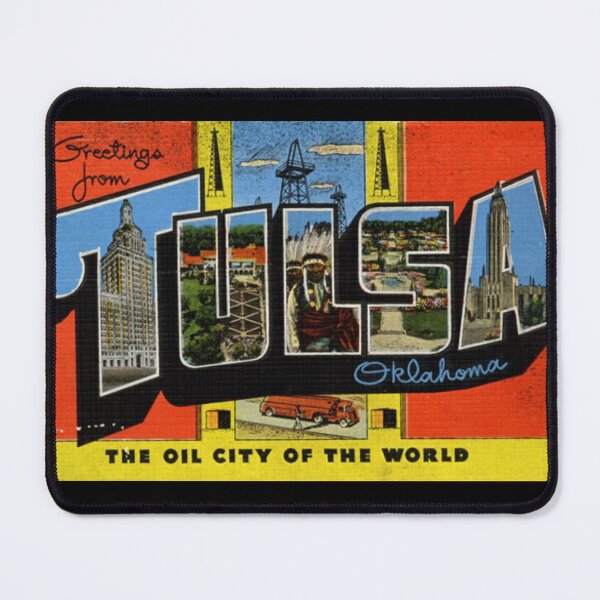 Item preview, Greetings From Tulsa OK designed and sold by Maddie OMalley.