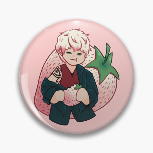 Item preview, Saeran Strawberry Chibi designed and sold by lemoncitruszest.