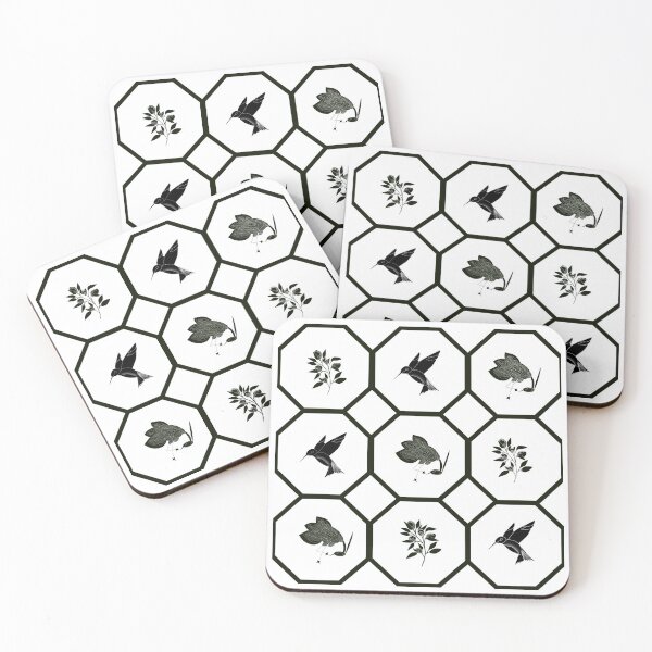 Item preview, Hexagon with natural motifs designed and sold by Carmelagaminde.