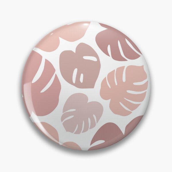Item preview, Monstera Dreams | Peony Pink on White designed and sold by ThePrintNook.