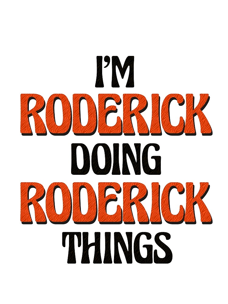Thumbnail 3 of 3, Scarf, I'm Roderick Doing Roderick Things designed and sold by Oussinc.