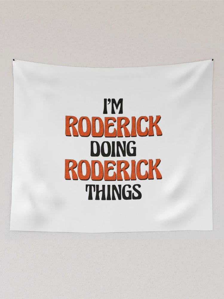 Thumbnail 2 of 3, Tapestry, I'm Roderick Doing Roderick Things designed and sold by Oussinc.