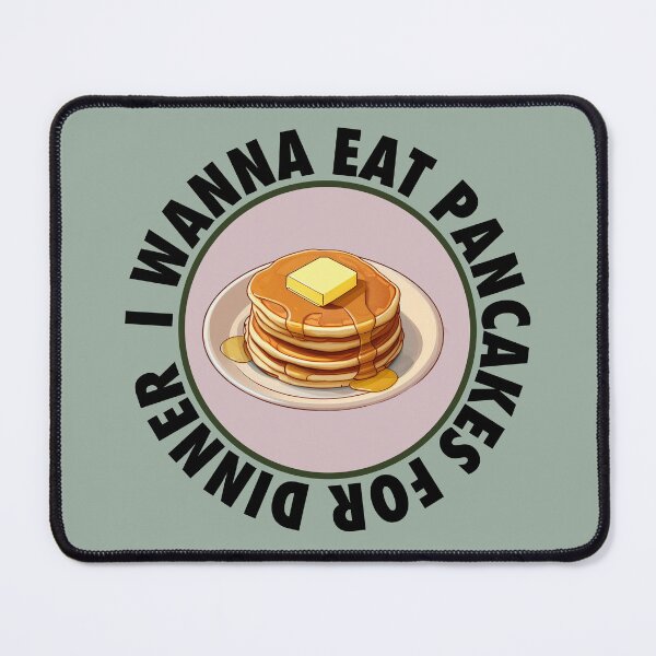 Item preview, Pancakes for Dinner Lizzy McAlpine designed and sold by Hologram With You Designs.