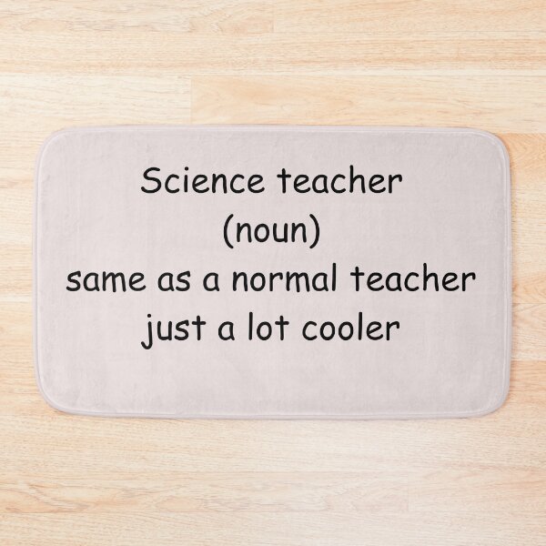 Item preview, Science teacher definition  designed and sold by Kelli Campbell.