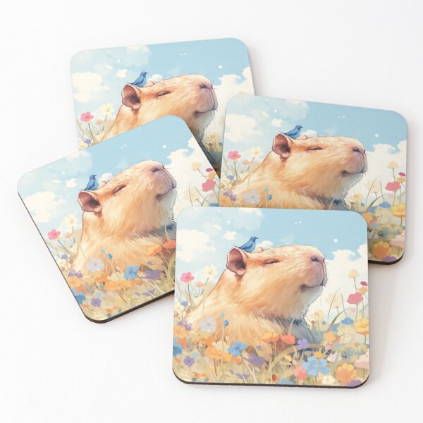 Item preview, Capybara Blissful Happiness designed and sold by AshiraCreations.