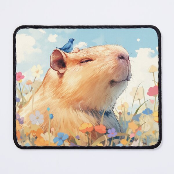Item preview, Capybara Blissful Happiness designed and sold by AshiraCreations.