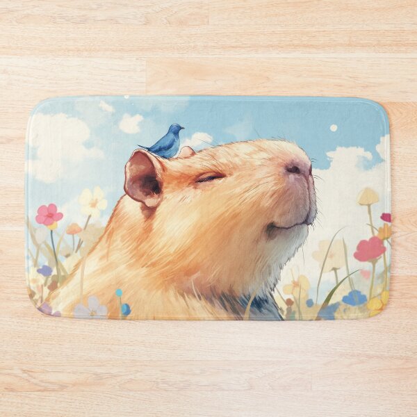 Item preview, Capybara Blissful Happiness designed and sold by AshiraCreations.