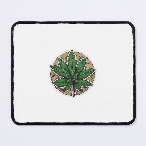 Item preview, Palm Tree Marijuana Weed Leaf designed and sold by cheri-lychee.