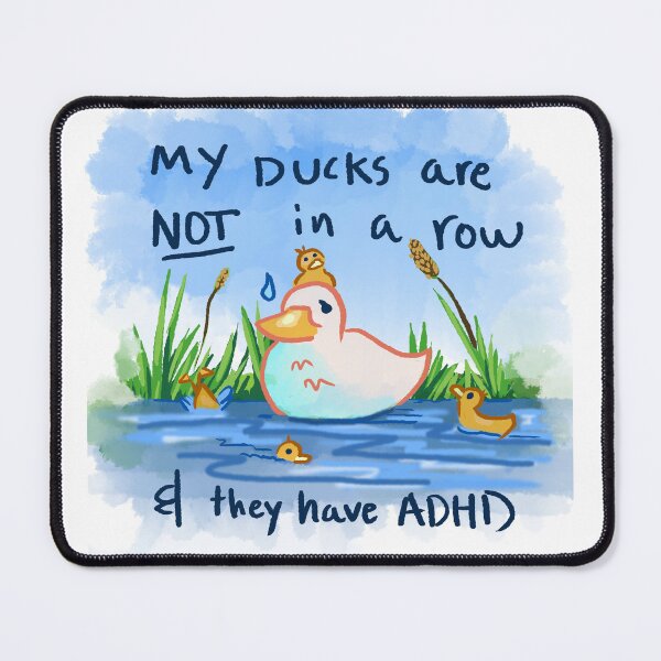 Item preview, Duck with Too Much designed and sold by Riddled_Creations.