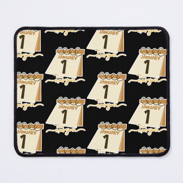 Item preview, January 1st Happy New Year Calendar designed and sold by muitee.