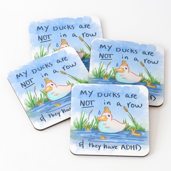 Item preview, Duck with Too Much designed and sold by Riddled_Creations.