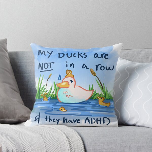Item preview, Duck with Too Much designed and sold by Riddled_Creations.
