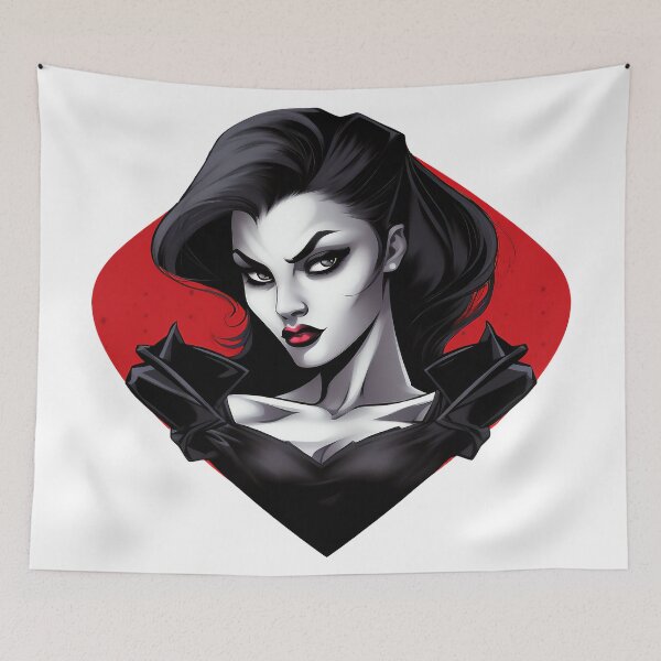Item preview, beautiful vampire woman designed and sold by javierparra.