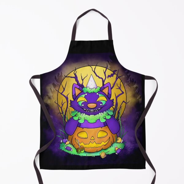 Item preview, Creepy Candy Clown Cat - halloween jack o'lantern inspired designed and sold by mcrow-creations.
