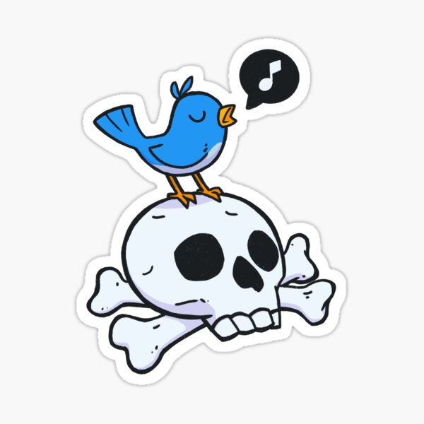 Death Tweet Sticker