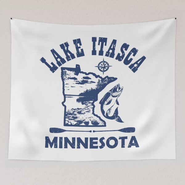 Item preview, Lake Itasca Minnesota designed and sold by ArtNoveltee.