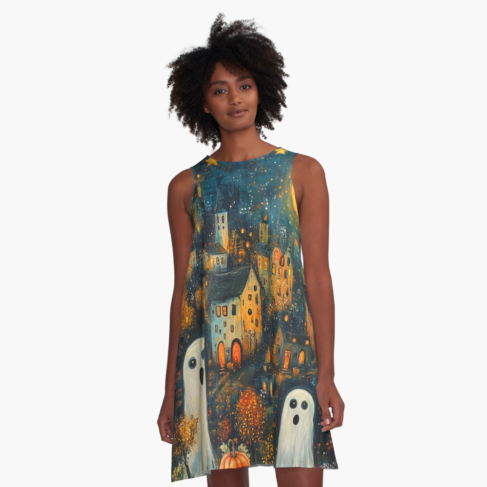Item preview, A-Line Dress designed and sold by phatpuppyart.