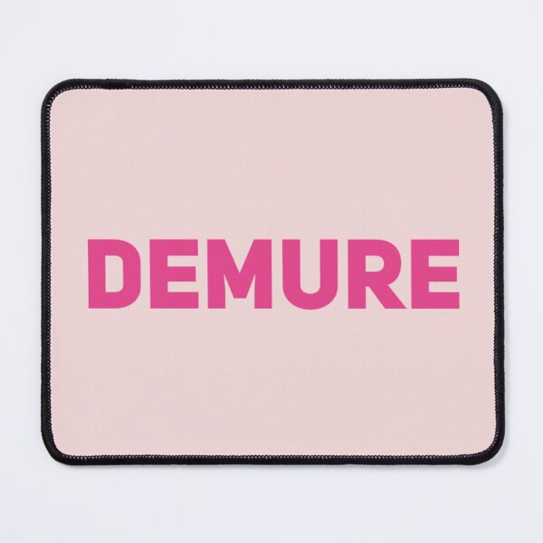 Item preview, Demure. Cutesy. aesthetic minimalist feminine slogan designed and sold by MarJul.