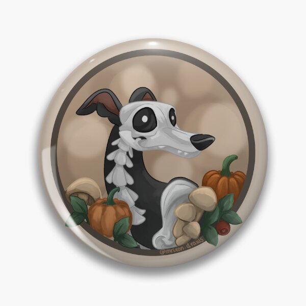Item preview, Greyhound Skeleton Dog Framed designed and sold by mrixondraws.