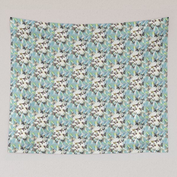 Item preview, Butterflies and Sunburst Retro Design designed and sold by Rickybrook.