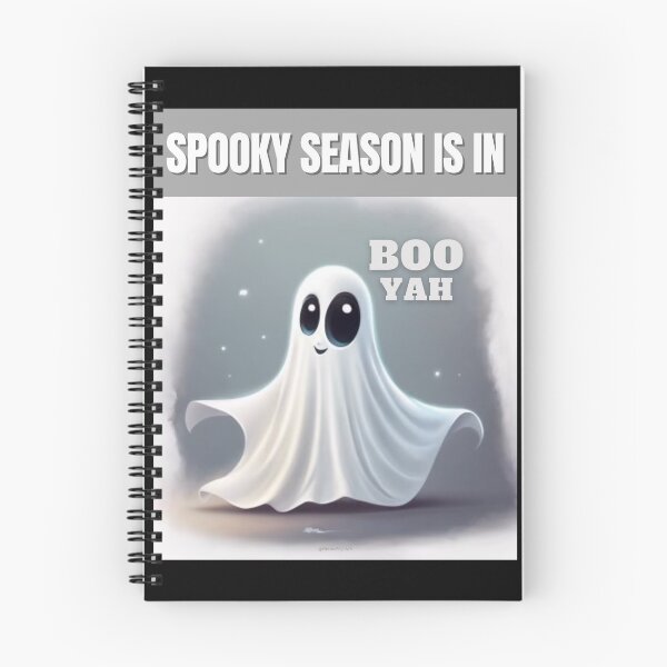 Item preview, Boo Yah Ghost - Spooky Season is in designed and sold by a boy and a pug.