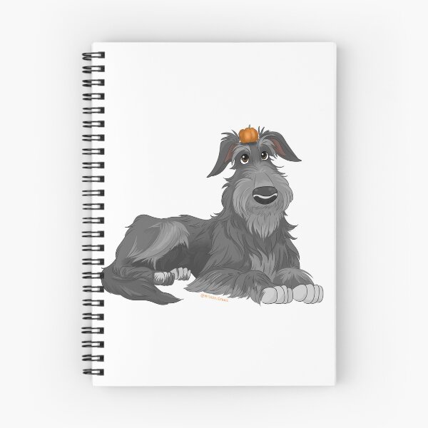 Item preview, Lebrel escocés y su calabaza designed and sold by mrixondraws.