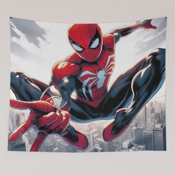 Item preview, Wall-Crawling Superhero Art - Exclusive Fan Design designed and sold by MosaicMagic.