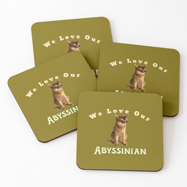 Item preview, We Love Our Abyssinian designed and sold by trendyteetop.