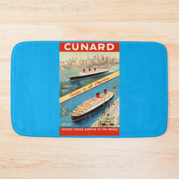 Item preview, Cunard Travel Poster: Europe to America designed and sold by ExpressingSelf.