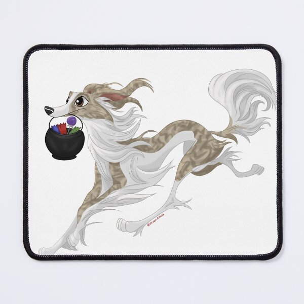 Item preview, Trick or treating Silken Windhound  designed and sold by mrixondraws.