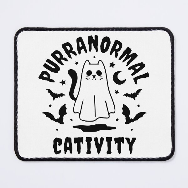 Item preview, Purranormal Cativity - Ghostly Cat Halloween designed and sold by -DEEWOLF-.