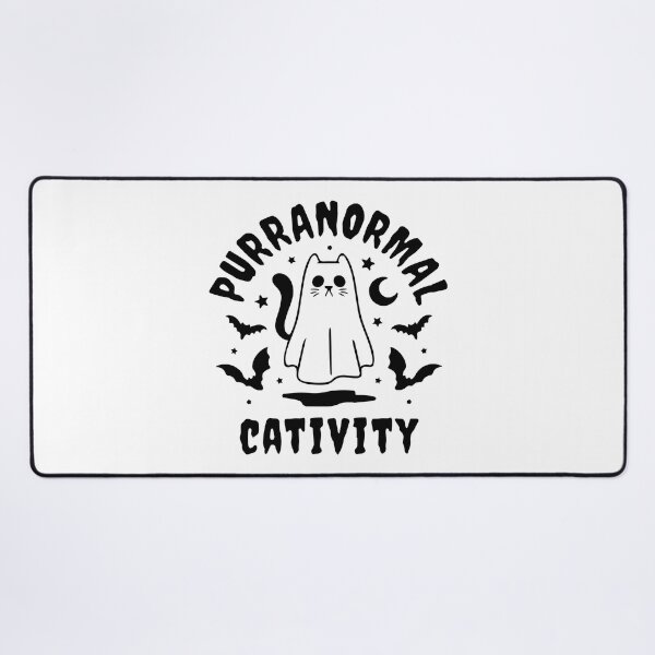 Item preview, Purranormal Cativity - Ghostly Cat Halloween designed and sold by -DEEWOLF-.