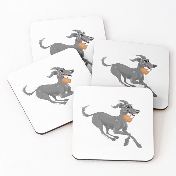 Item preview, Trick or treating lurcher designed and sold by mrixondraws.