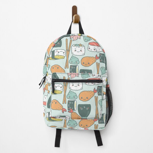 Item preview, kawaii green sushi tempura cute designed and sold by Gossip Rag.