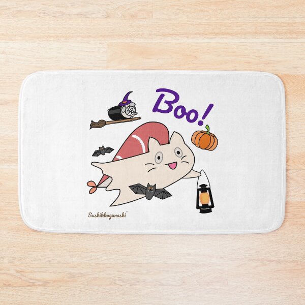 Item preview, Boo! Ghost Catnigiri out in the night designed and sold by Sushikkogurashi.