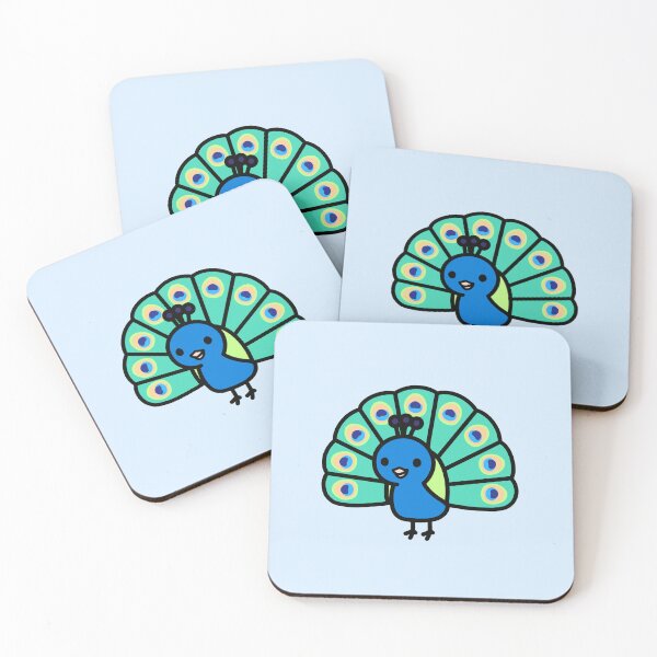 Item preview, Peacock designed and sold by littlemandyart.