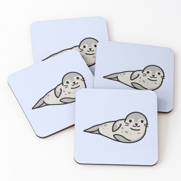 Item preview, Grey Seal designed and sold by littlemandyart.