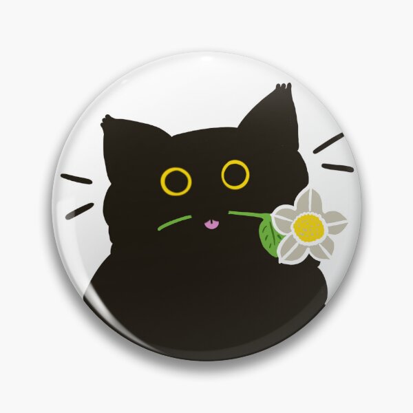Item preview, Good Cat with a Flower designed and sold by NorthyArts.